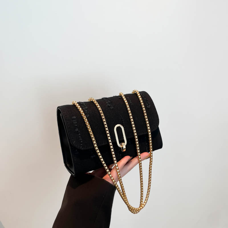Denim Crossbody Bag