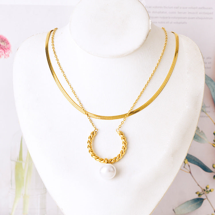 Stainless Steel Necklace Set
