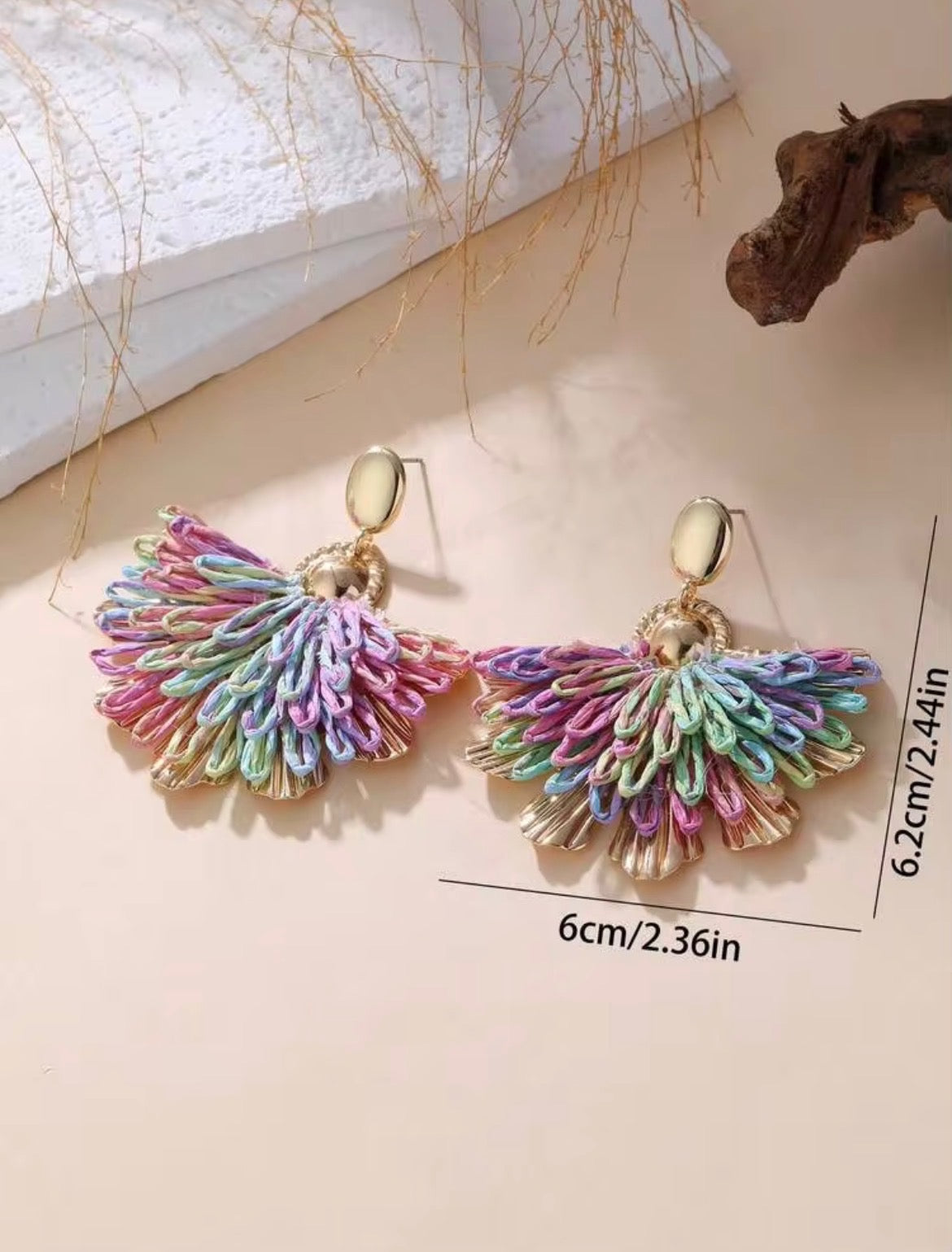 Layered Cabana Earrings