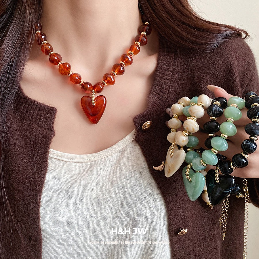 Pearl Necklace Set