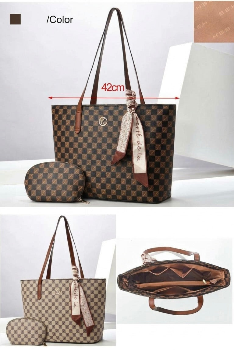 Tote Handbag Set