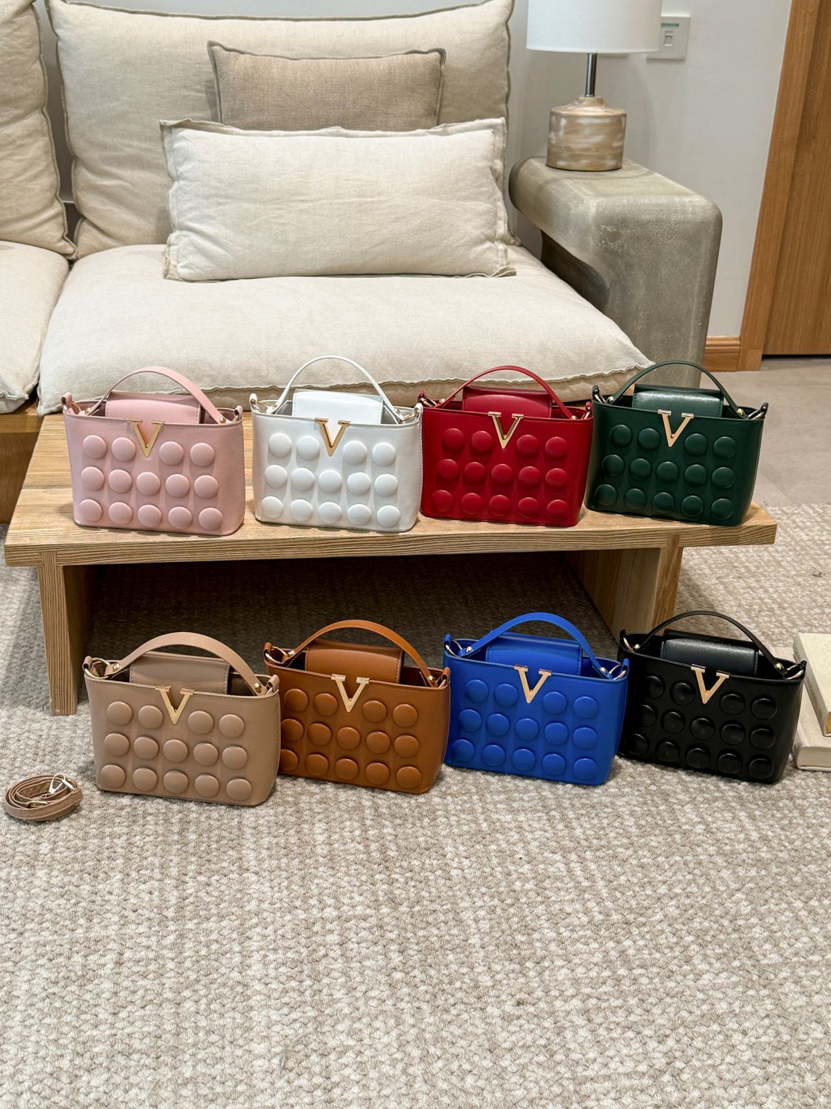 Mini V Handbags