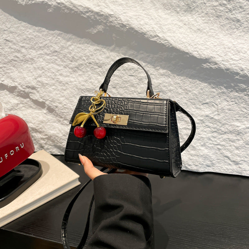 Mini Bag with Cherry Hanger