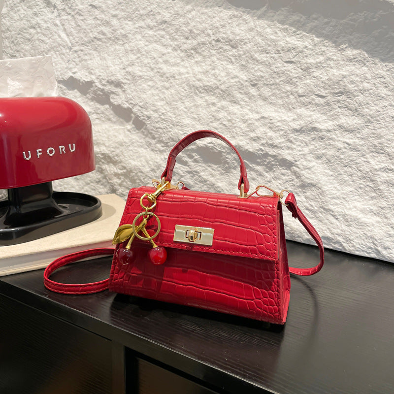 Mini Bag with Cherry Hanger