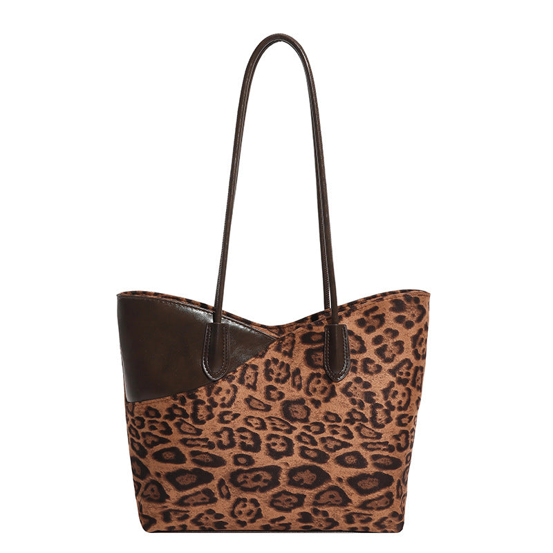 Leopard Printed Tote Handbag