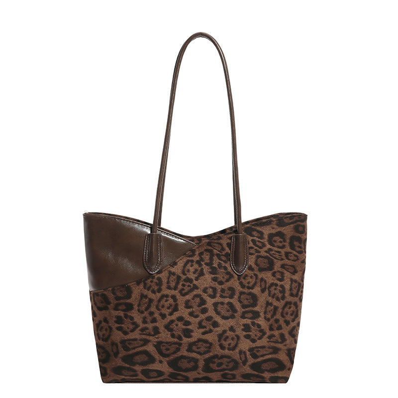 Leopard Printed Tote Handbag