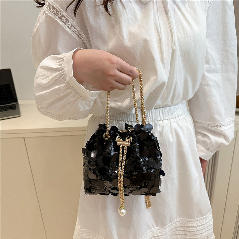Glittery Crossbody Bag