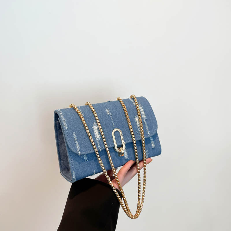 Denim Crossbody Bag