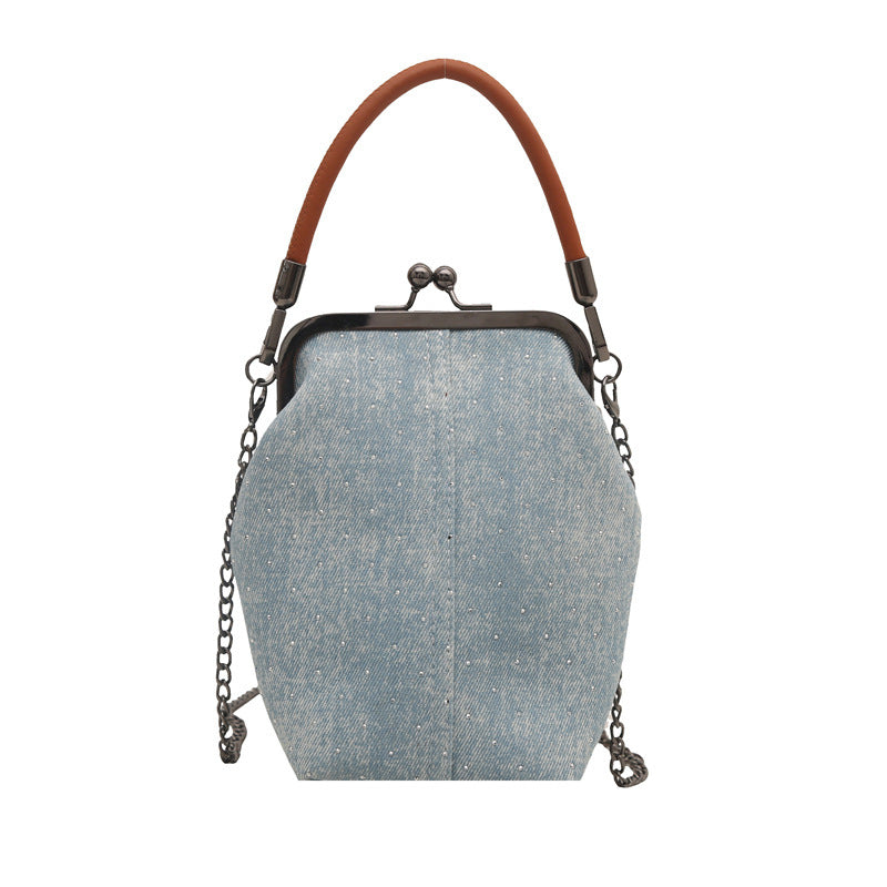Denim Crossbody Bag