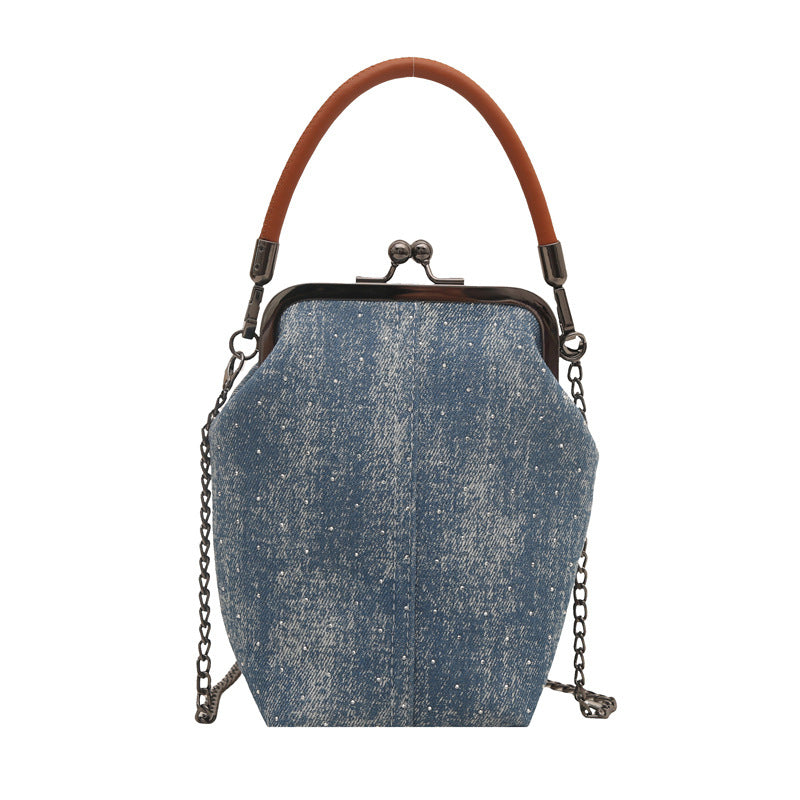 Denim Crossbody Bag