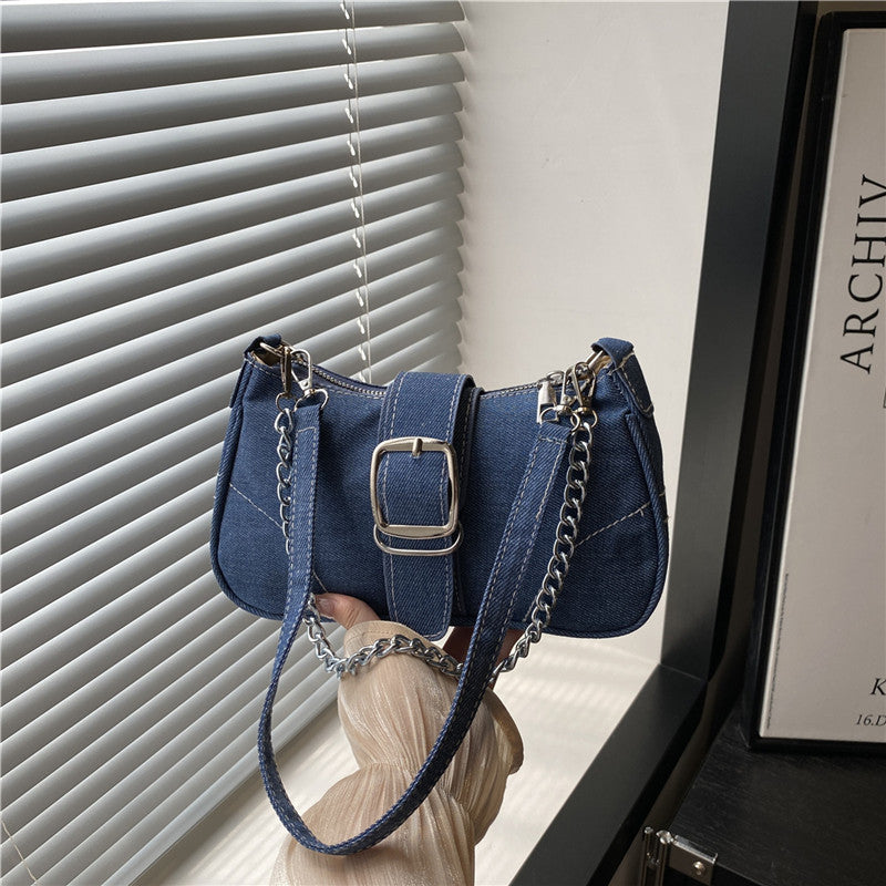 Denim Shoulder Bag