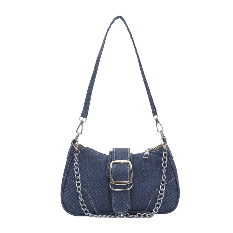 Denim Shoulder Bag