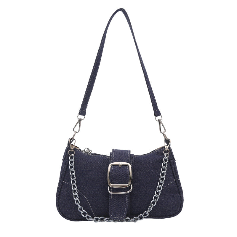 Denim Shoulder Bag