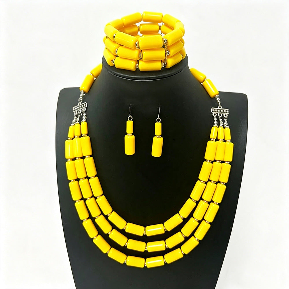 Beaded Necklace Set