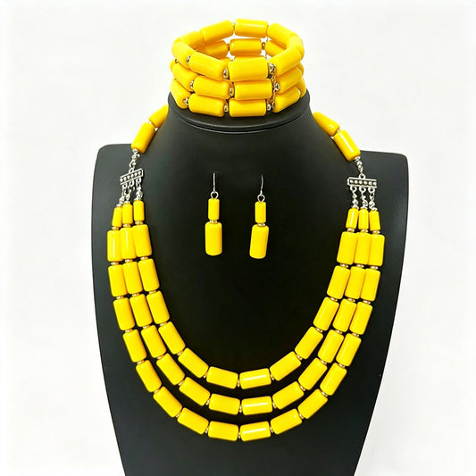 Beaded Necklace Set