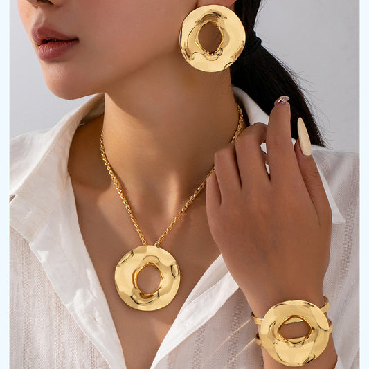 Gold Necklace Set