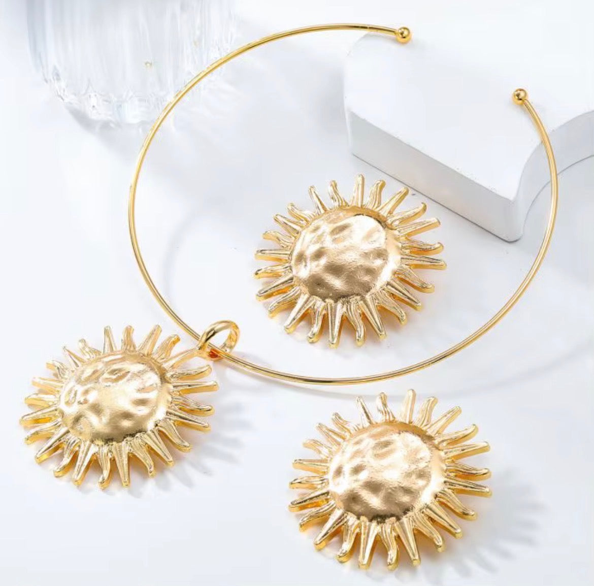 Sun Necklace set