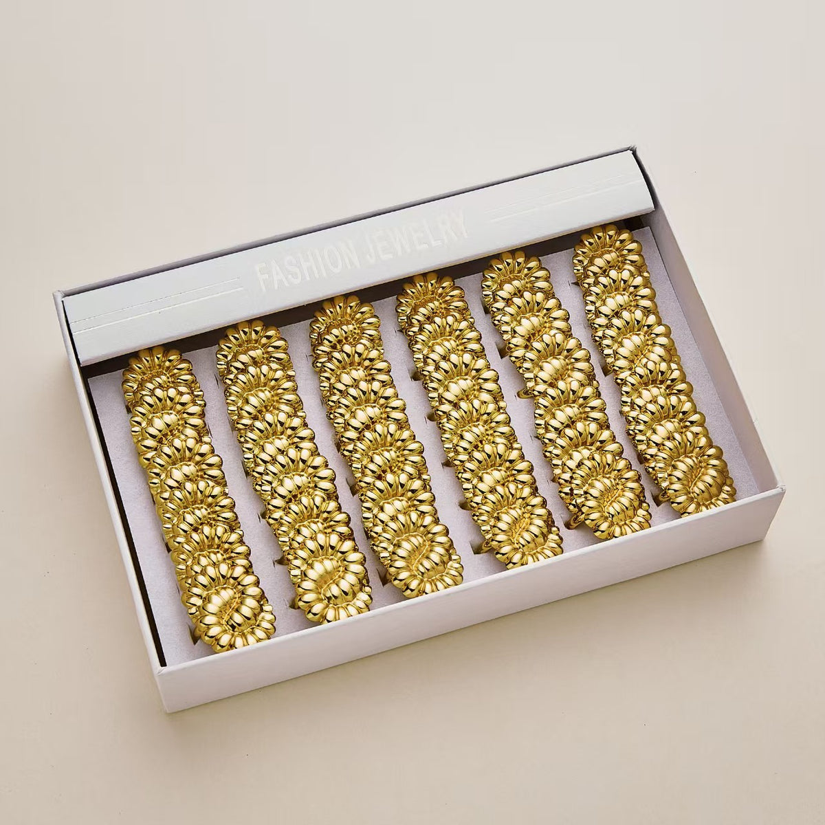 Stainless Steel Ring 36 pcs