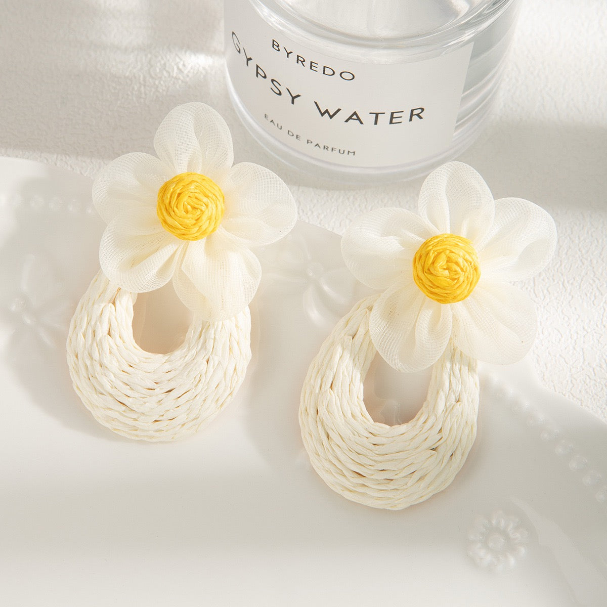Flower Cabana Oval Hoop