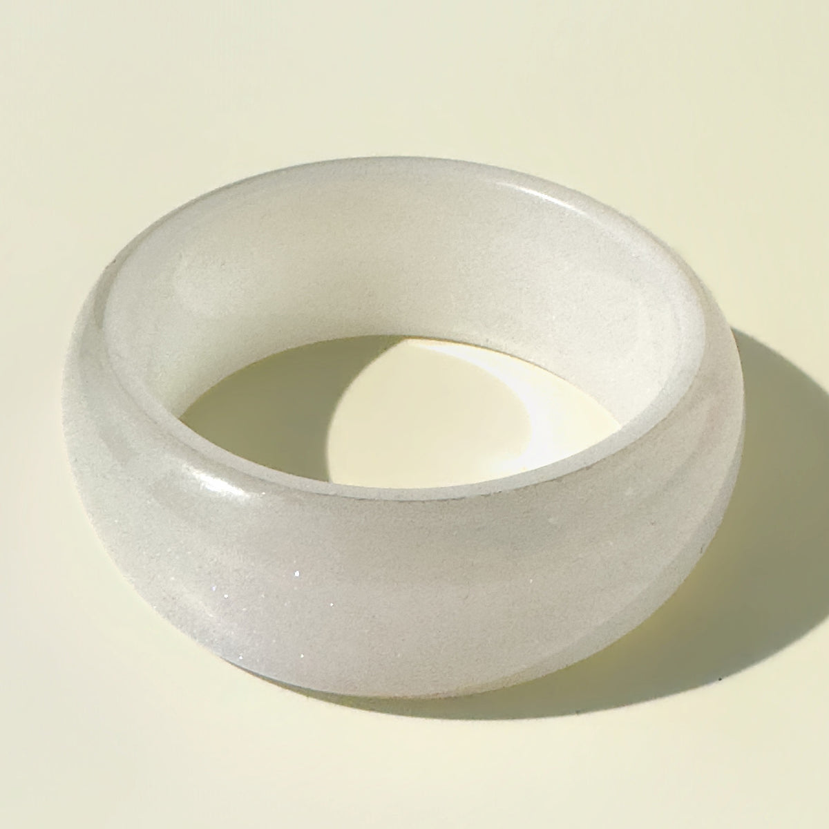 Acrylic Shiny Bangle Bracelet