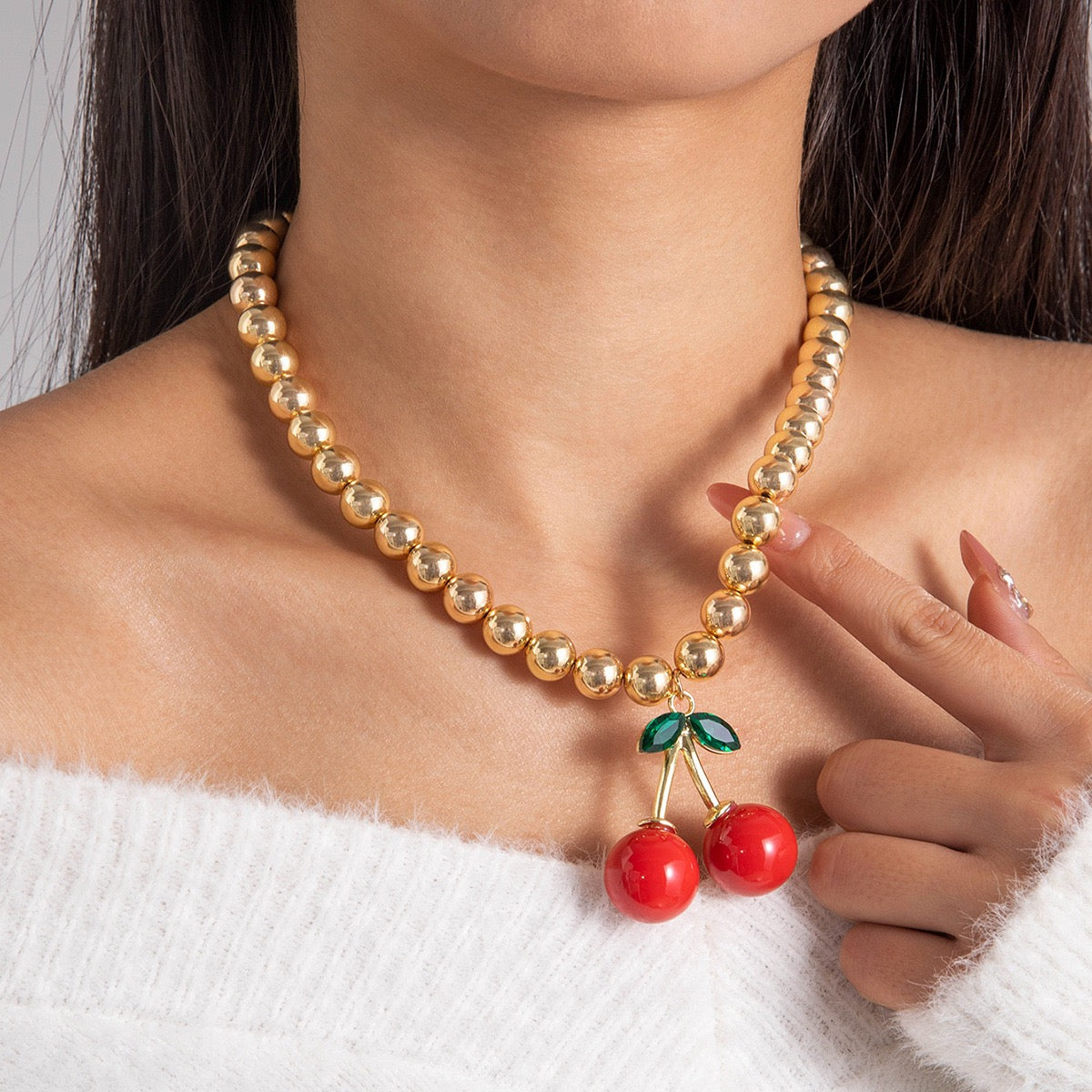 Cherry Necklace