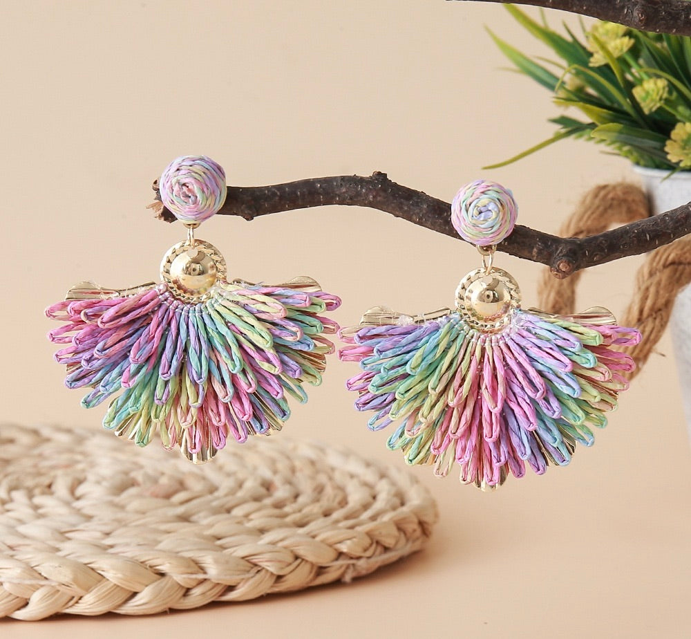Layered Cabana Earrings