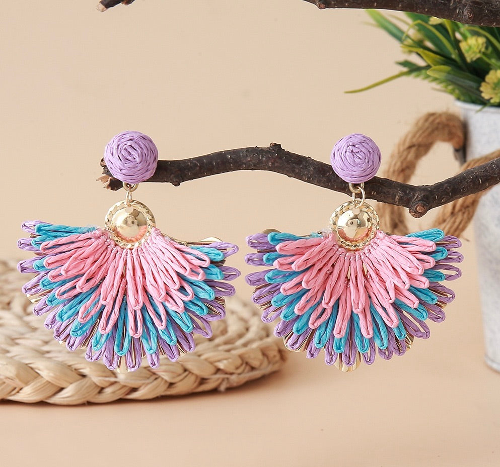 Layered Cabana Earrings