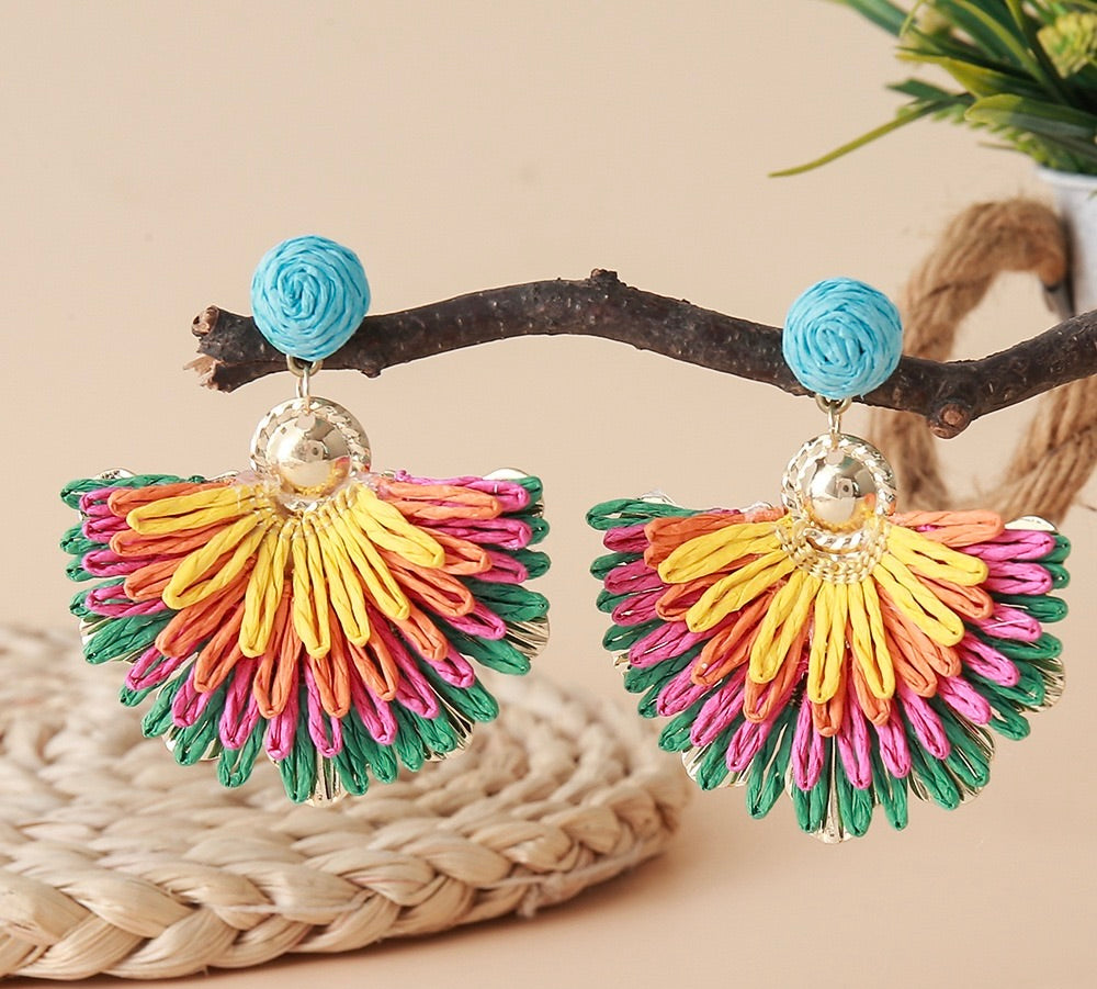 Layered Cabana Earrings