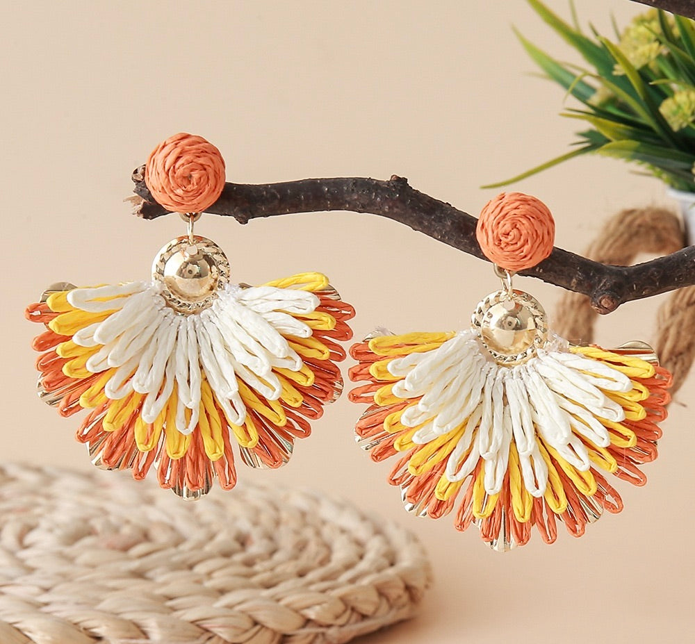 Layered Cabana Earrings