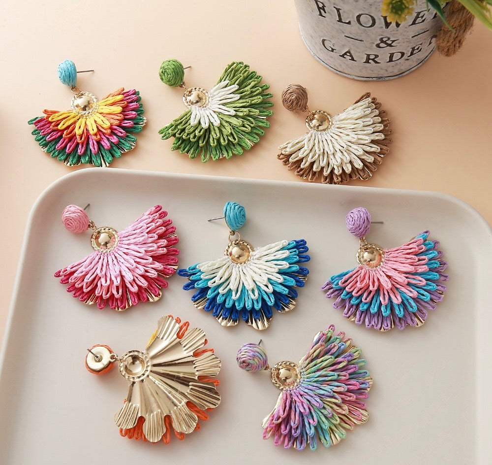 Layered Cabana Earrings