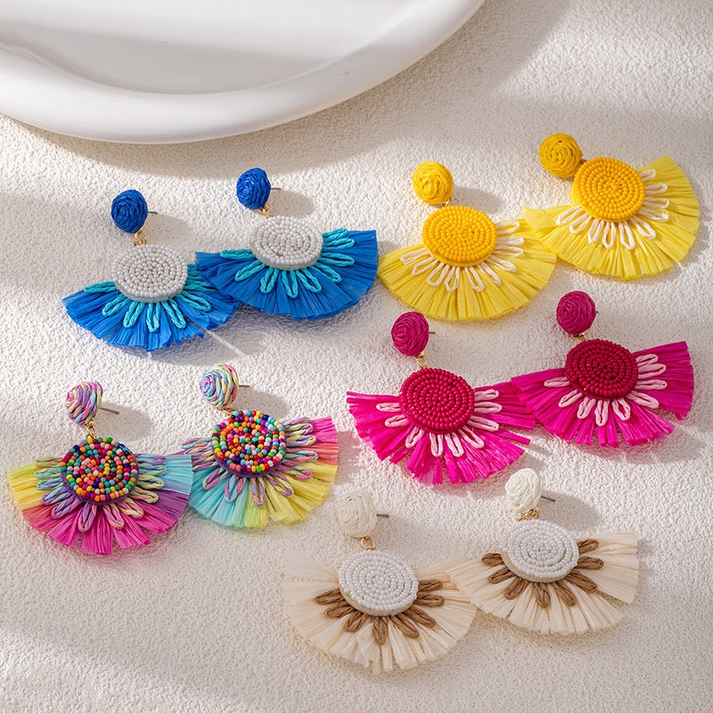 Open Flower Earrings