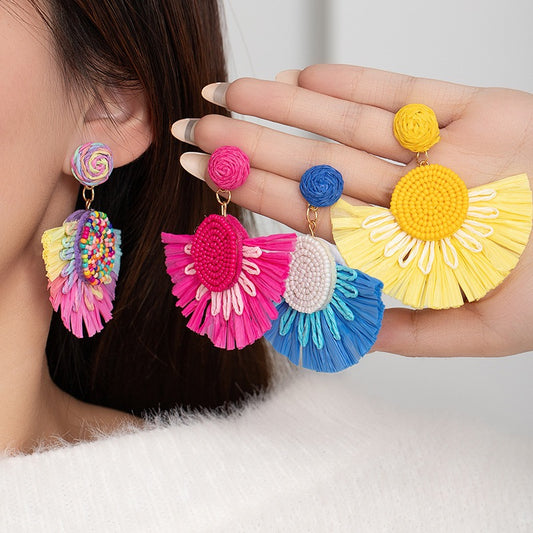 Open Flower Earrings