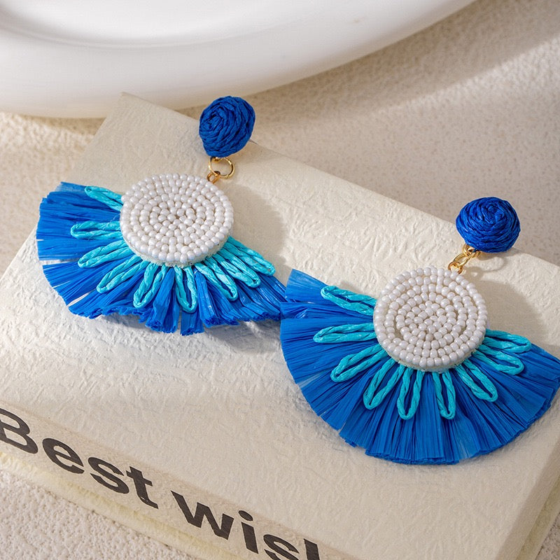 Open Flower Earrings
