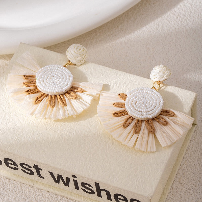 Open Flower Earrings