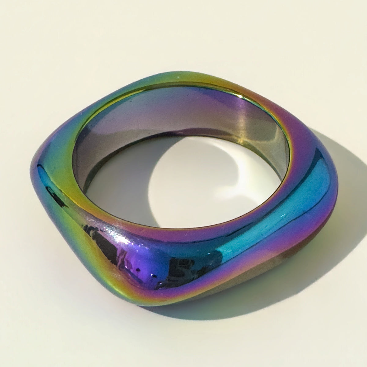 Acrylic Bangle Bracelet