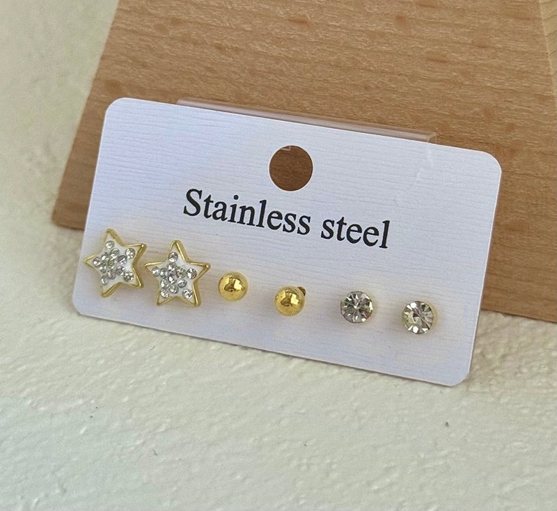 Stainless Steel Studs Set