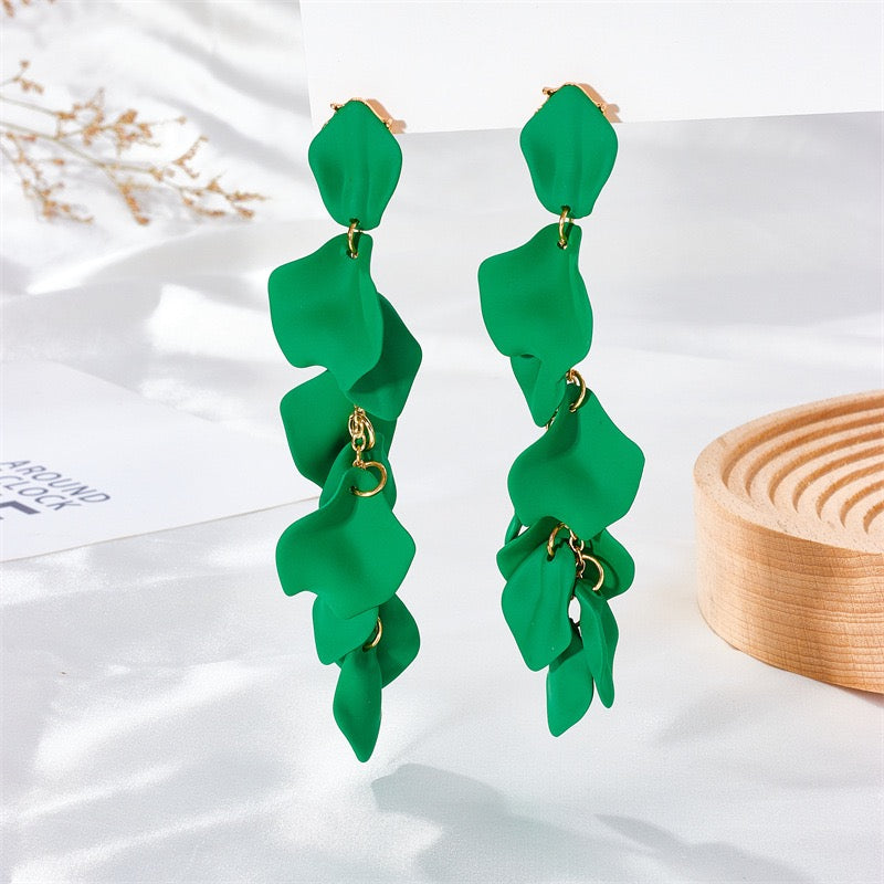 Long Petals Earrings
