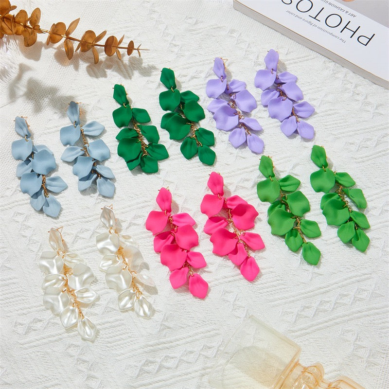 Long Petals Earrings
