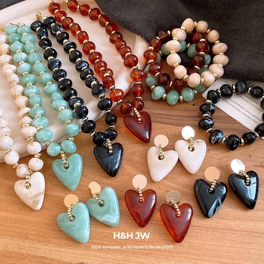 Pearl Necklace Set