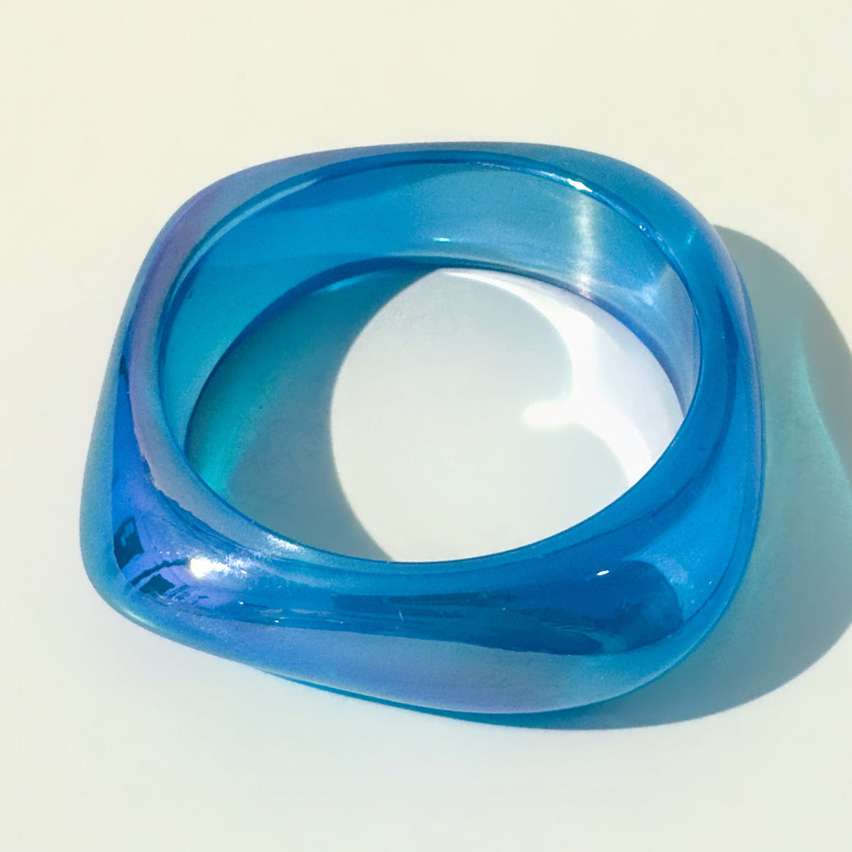 Acrylic Bangle Bracelet