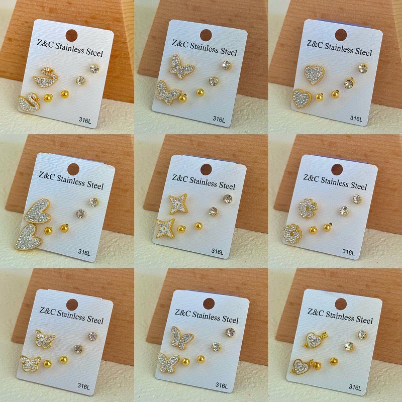 Stainless Steel Stud Set