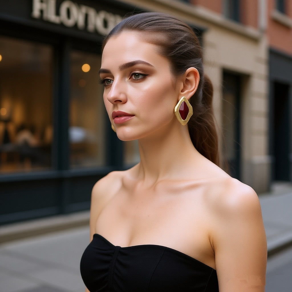 Gem Earrings