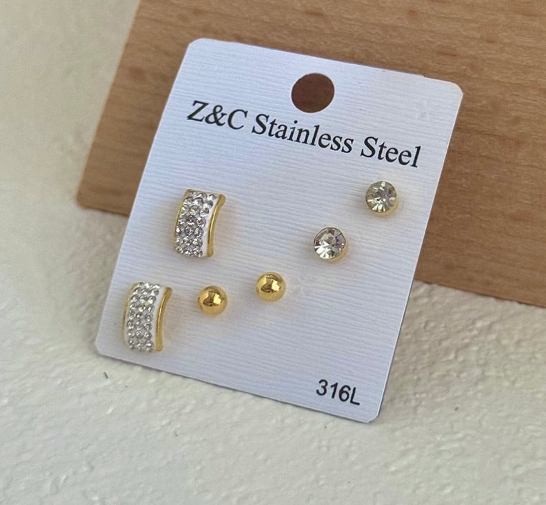 Stainless Steel Stud Set