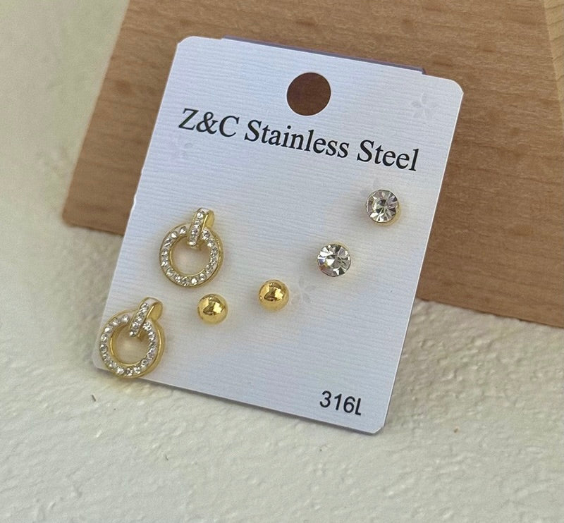 Stainless Steel Stud Set