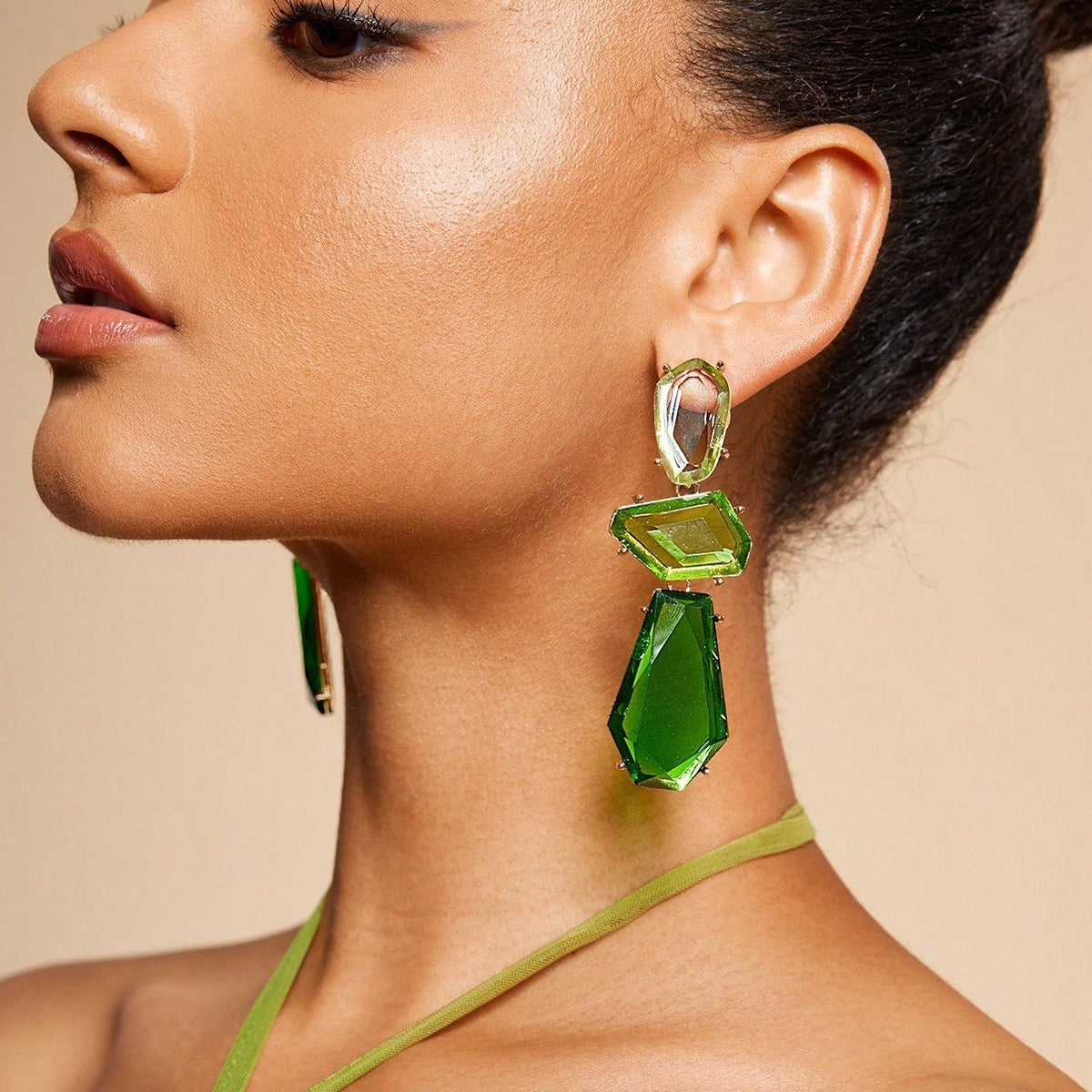 Jewel Hanging earrings