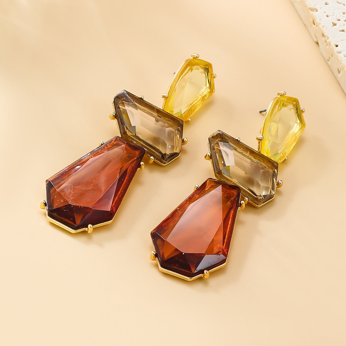 Jewel Hanging earrings
