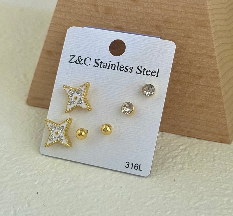 Stainless Steel Stud Set