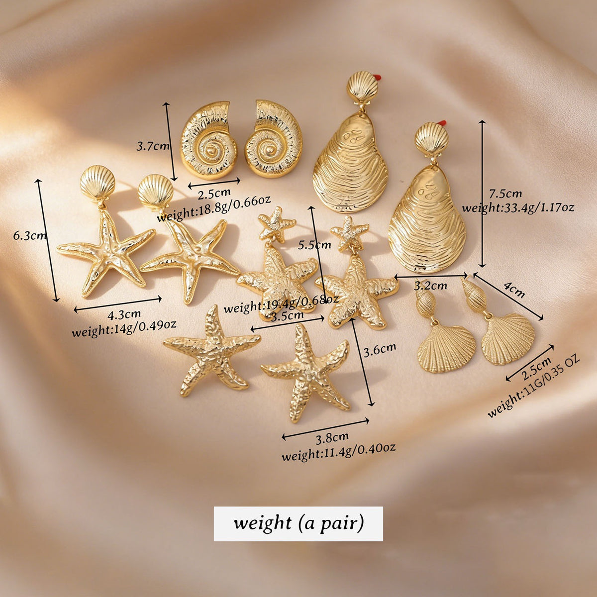 Beach Inspired Earrings
