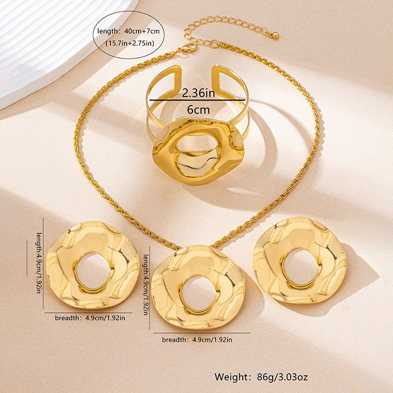 Gold Necklace Set
