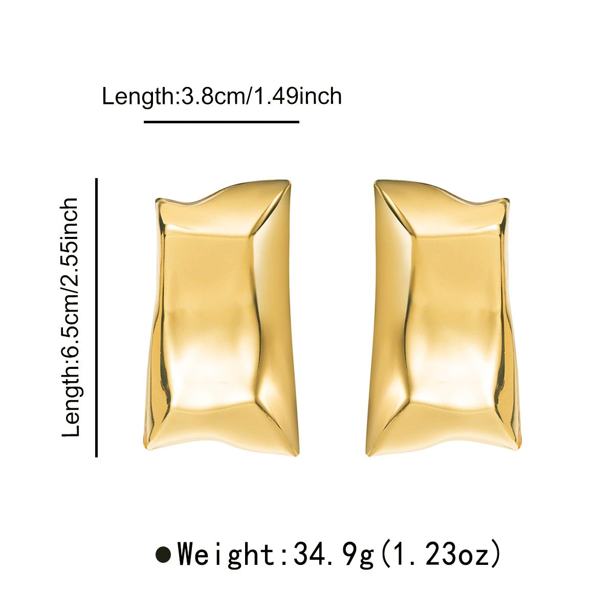Rectangle Earrings